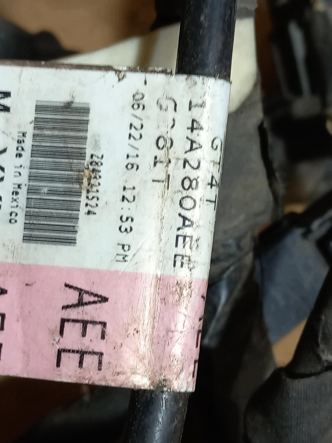bundle of the engine FORD EDGE 2.0 TDCI GT4G-14A280-AEE