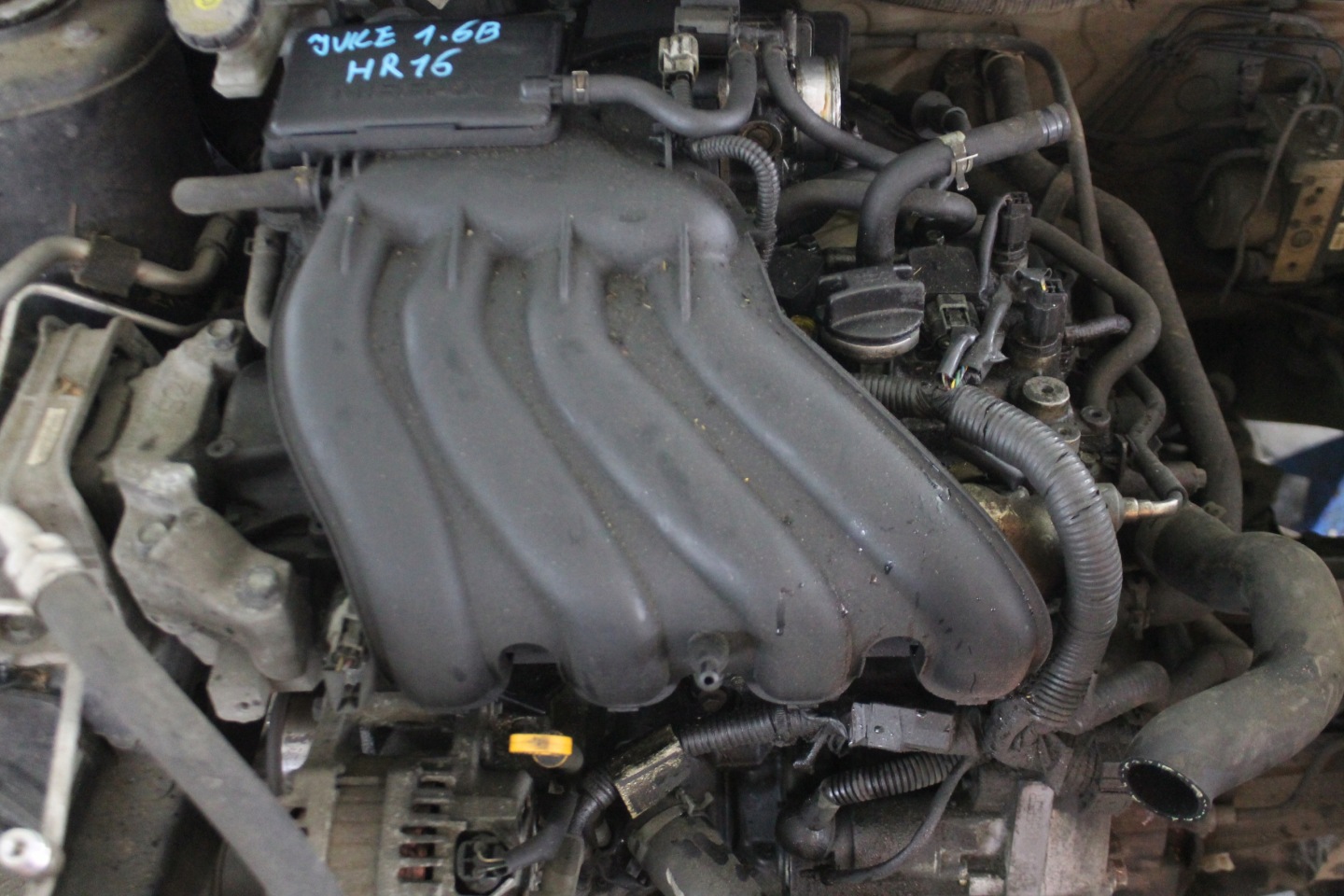 engine unprotected pillar 4X nozzle NISSAN HR16 117 KM 1.6 16V