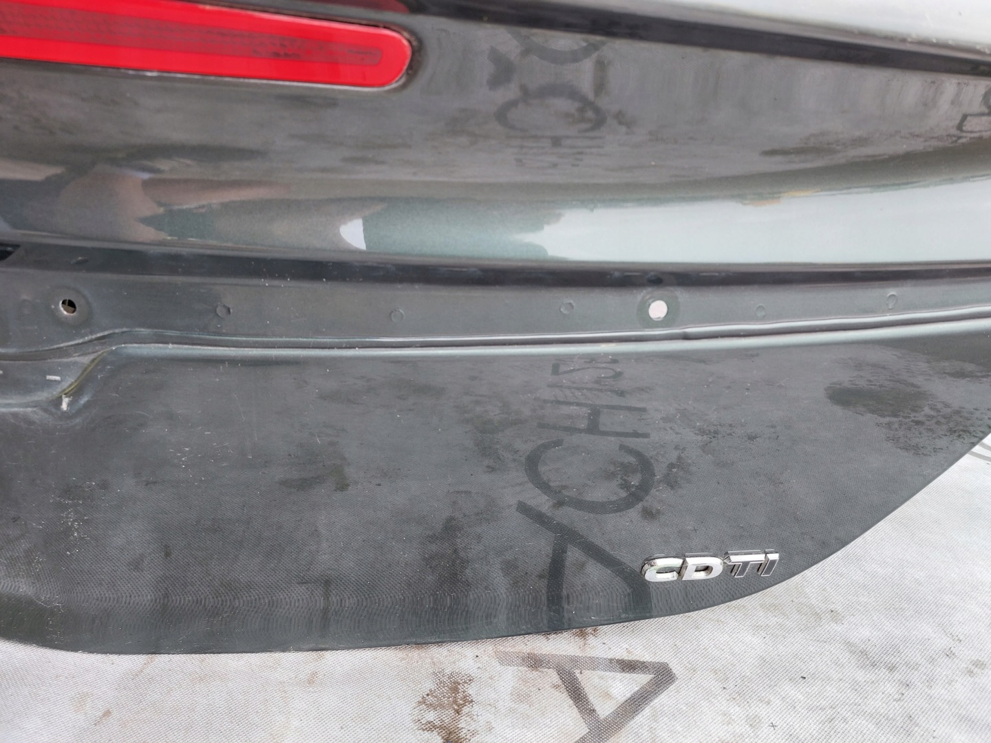 trunk door boot OPEL INSIGNIA A HB Z30K