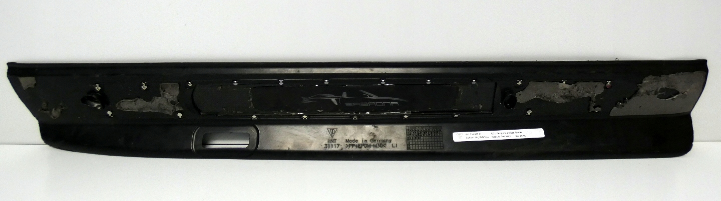 PORSCHE 991 CARRERA moulding threshold CARBON left
