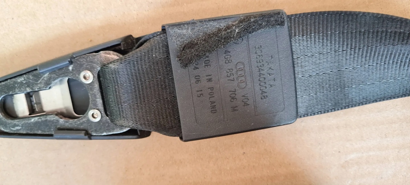 A6 C7 4G LIFT seat belt right front 15R 4G8857706M