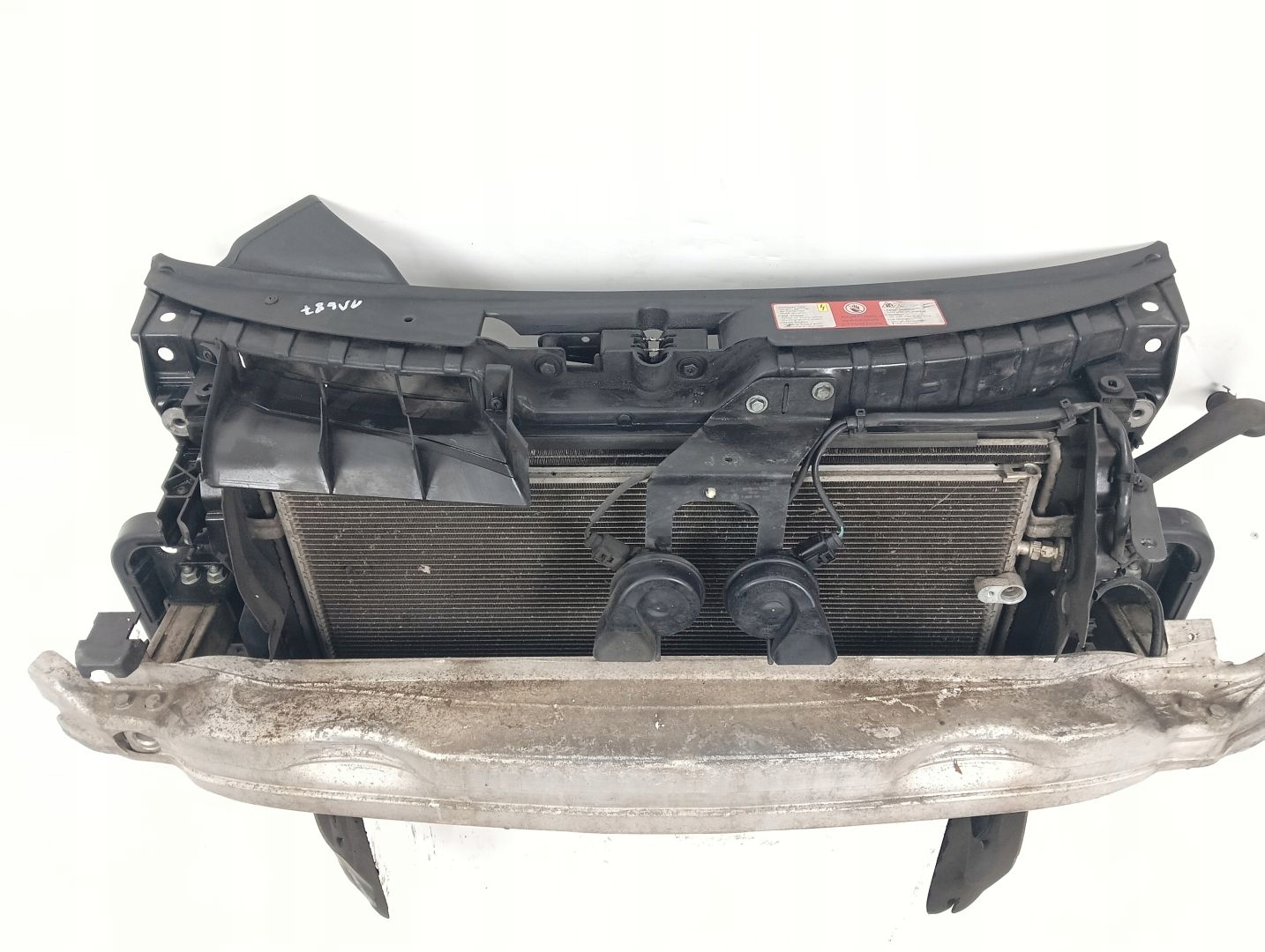 tension belt support panel for radiators pillar AUDI A6 C6 (2004-2008) 2.4 V6 177KM