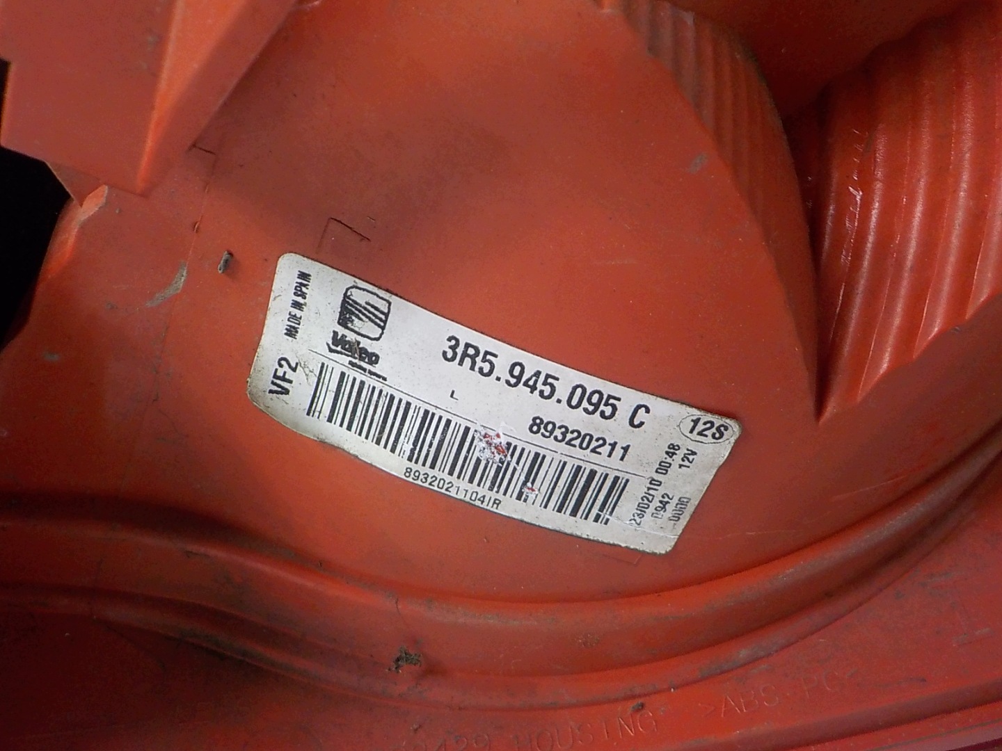 SEAT EXEO sedan light left rear left rear part