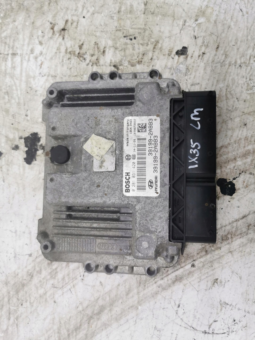 control unit of the engine HYUNDAI IX35 39199-2ABB3 10-15