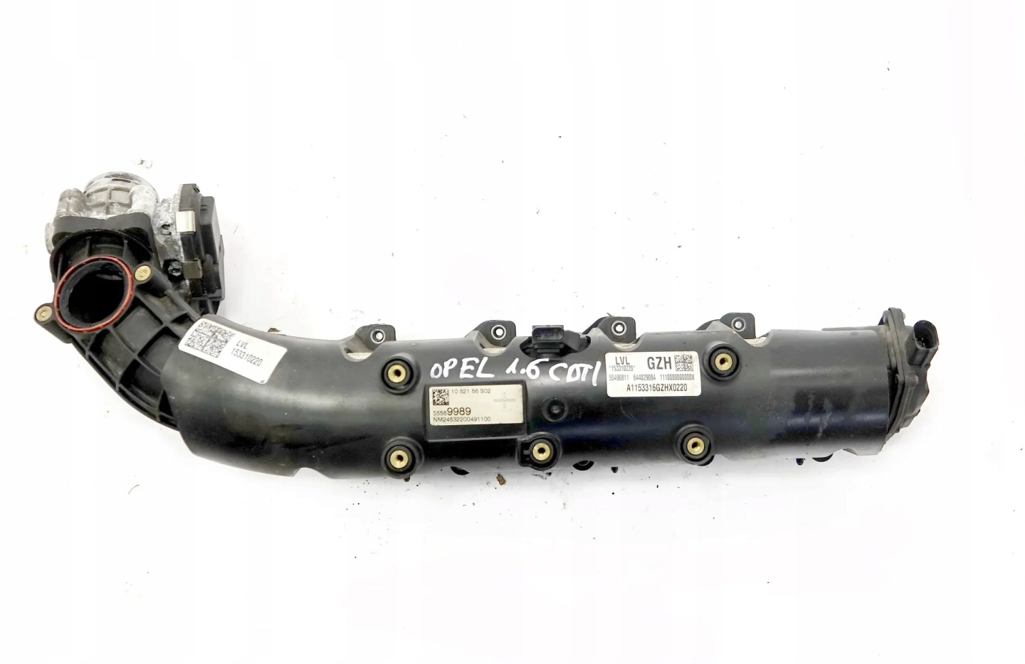 intake manifold throttle flap OPEL INSIGNIA A 1.6 55569989
