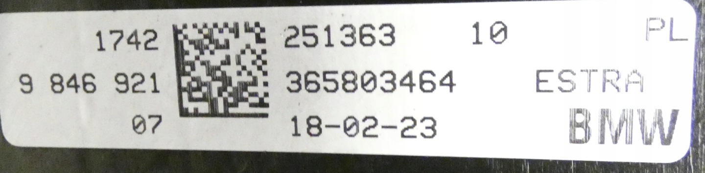 BMW 2 U06 2021- 9846921 ventilátor chladiče