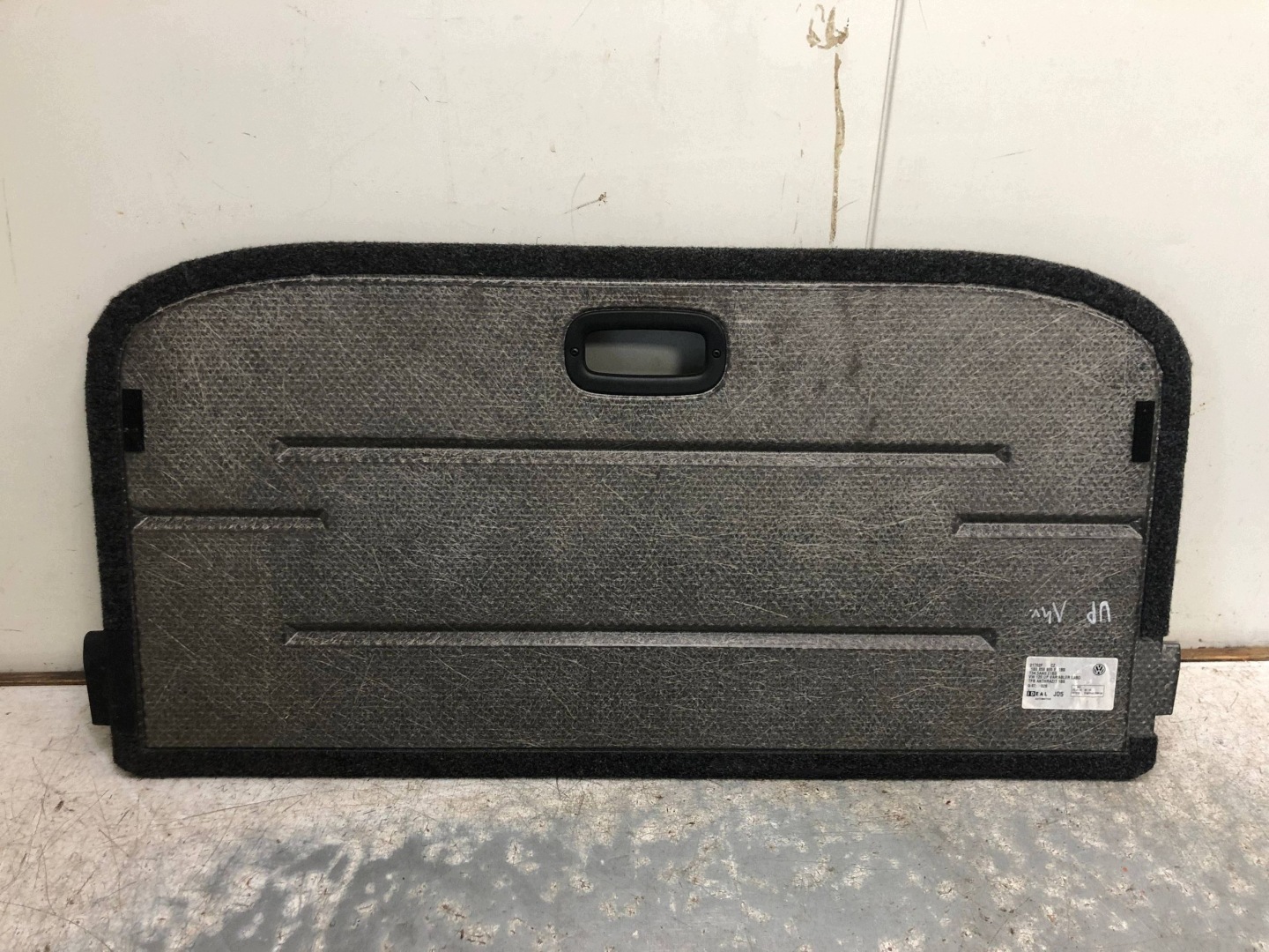 mats floor boot VW UP 1S0858855E