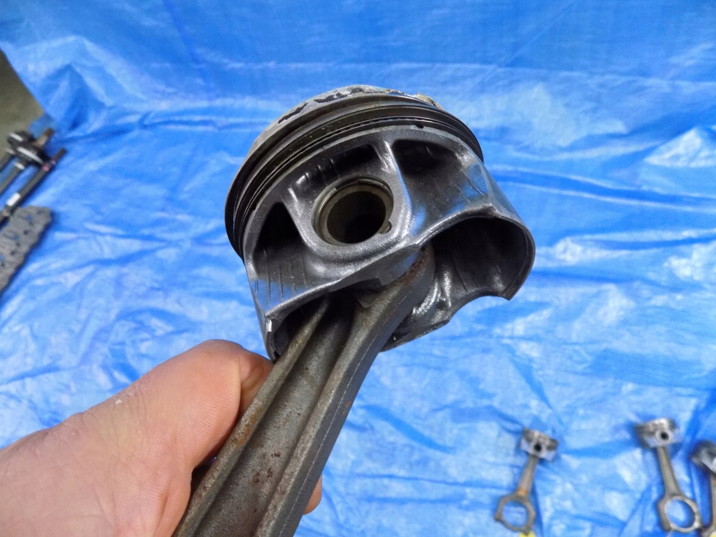piston connecting rod B58B30C BMW X5 G05 20R 3,0 45E