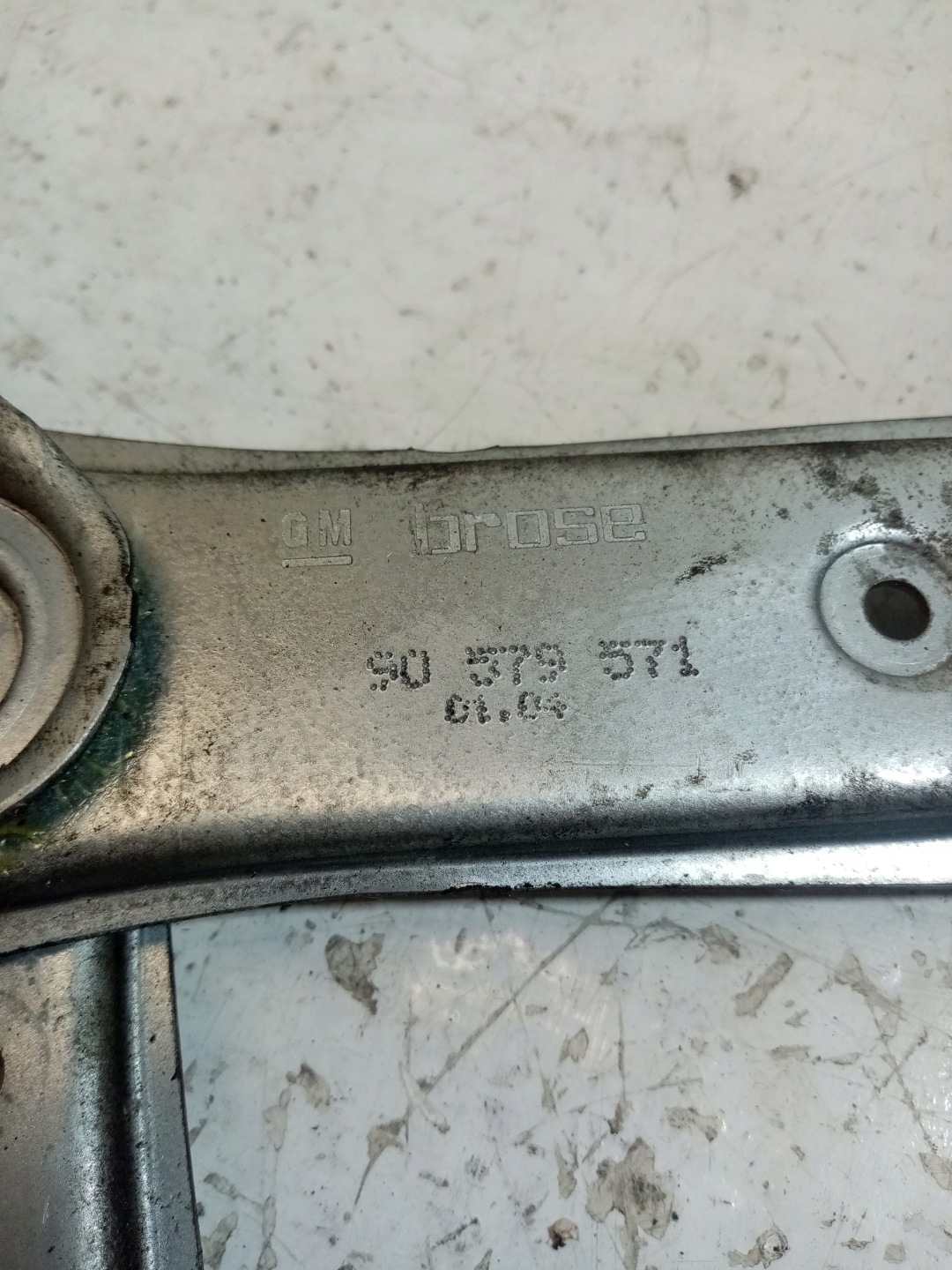 ELE mechanism windows left front OPEL ZAFIRA A 90579355