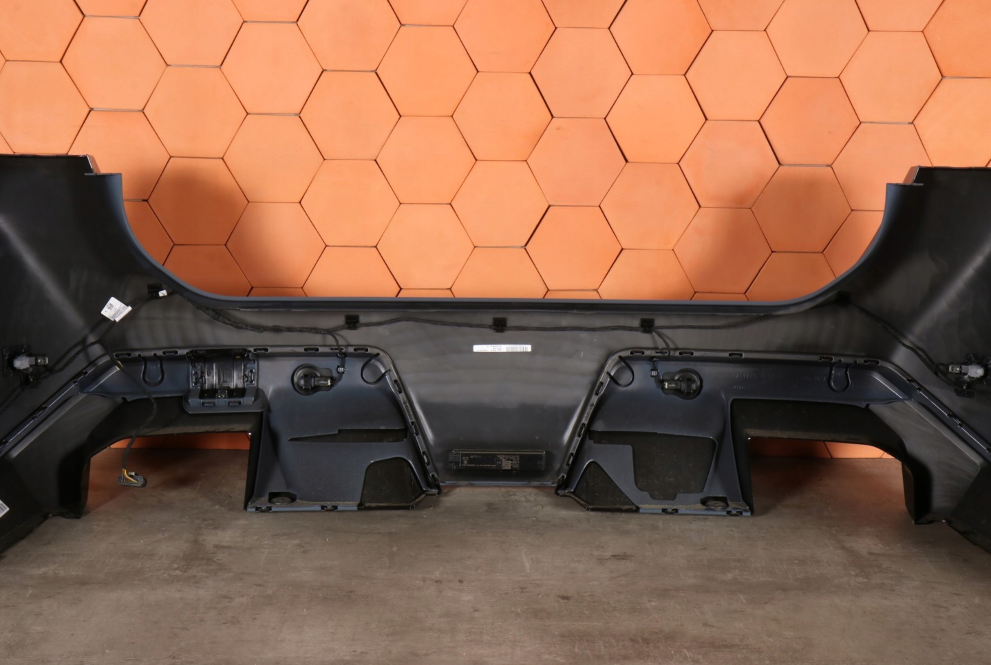 BMW M5 G90 complete bumper rear part rear colour C3N STORM BAY METALLIC
