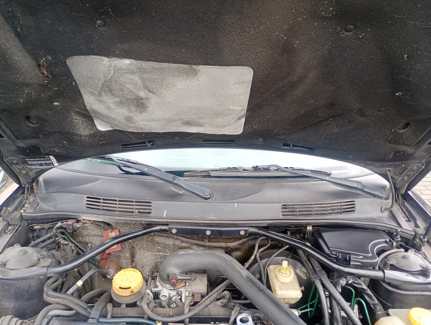 wiper mechanism przednich front Saab 93 9-3 98-02