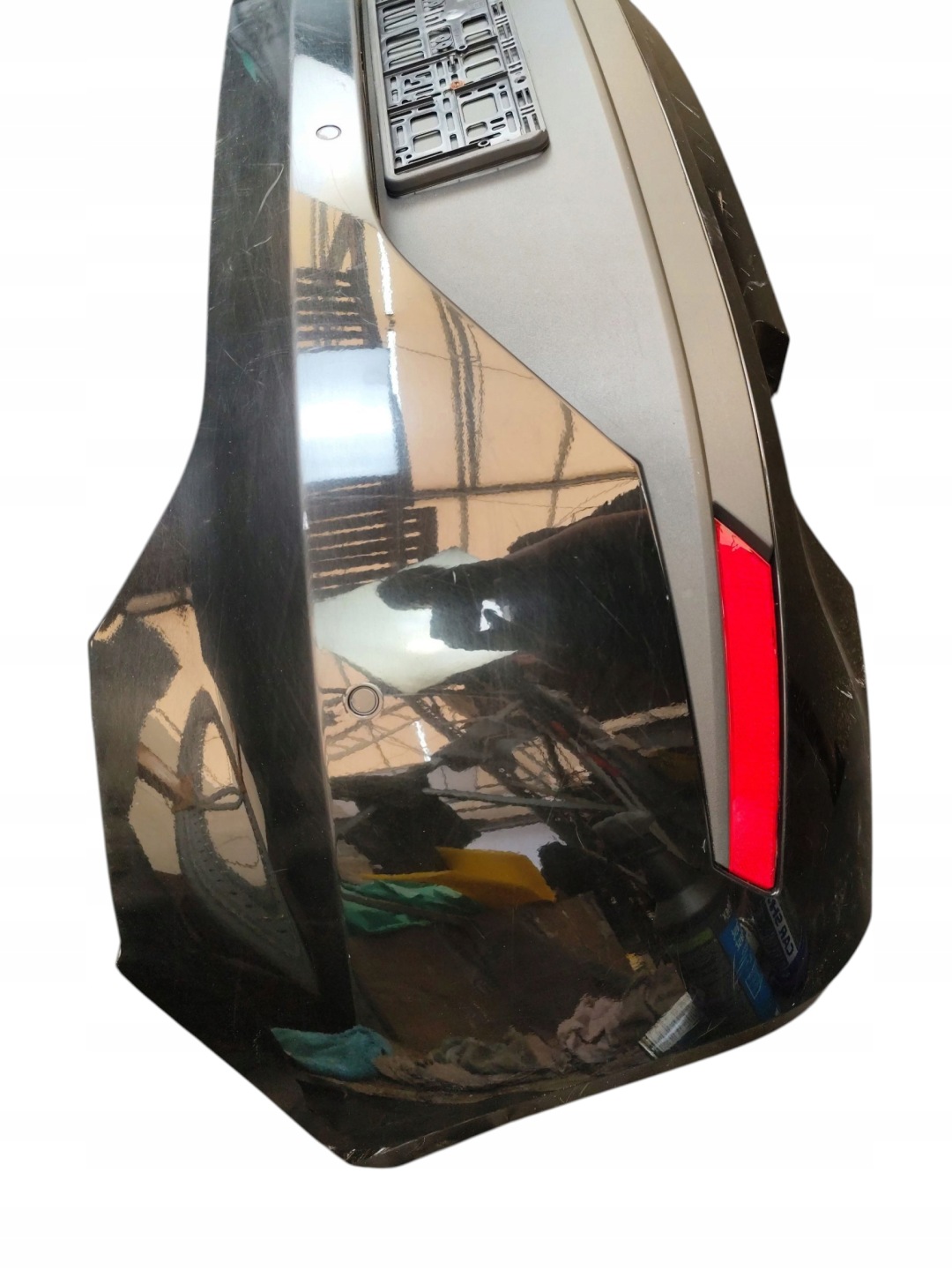 bumper rear part SEAT LEON III FR HB LAK: LY9T (12-16)