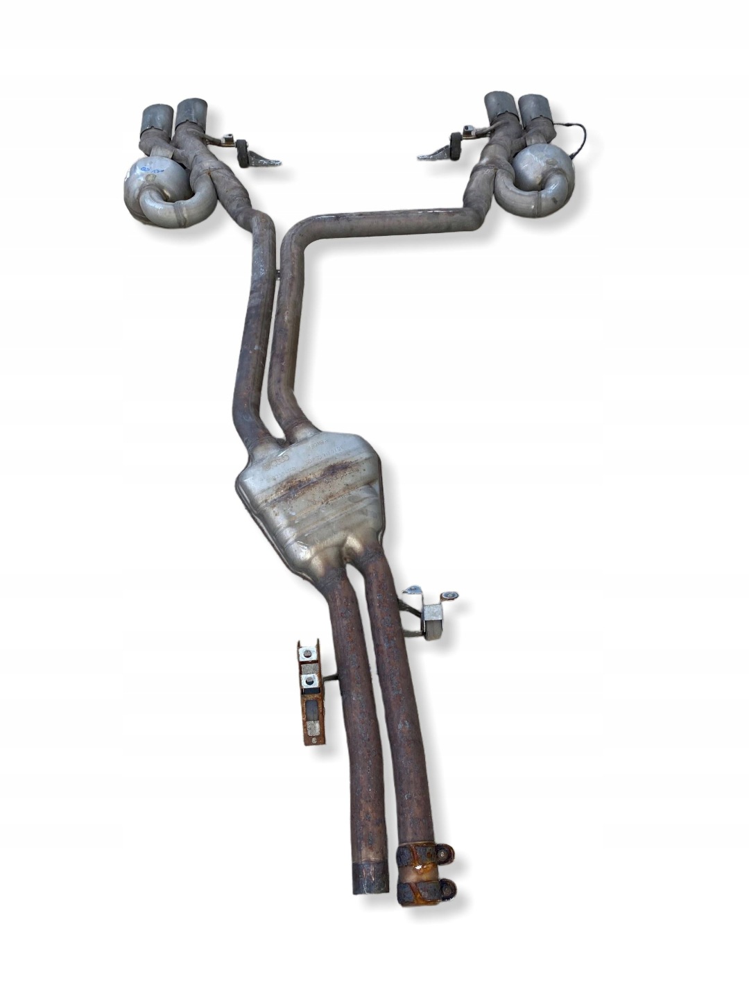 AUDI Q5 8R LIFT complete muffler, exhaust active 8R0253411D
