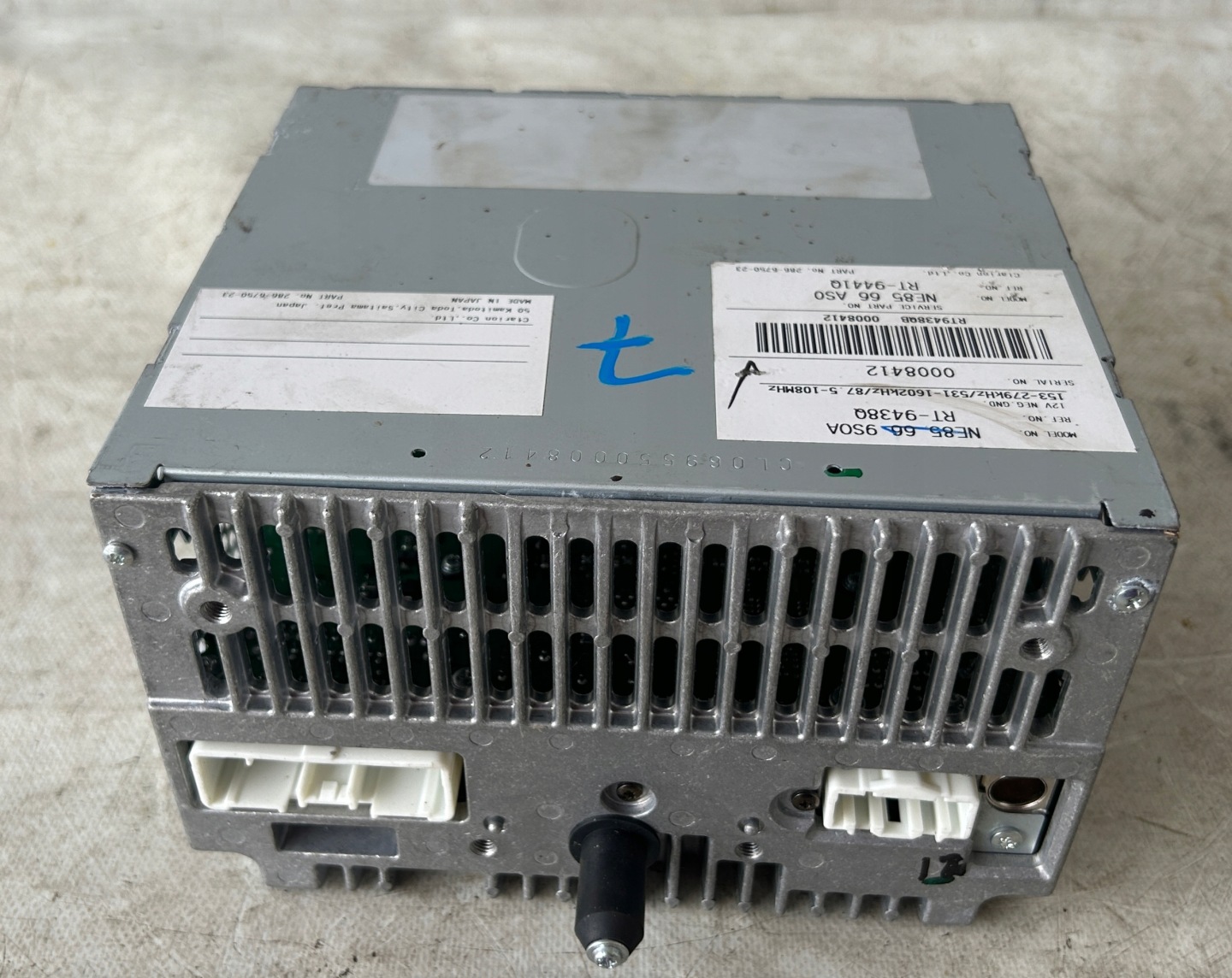 RADIO FABRYCZNE MAZDA MX-5 NC NE85-66-9S0A