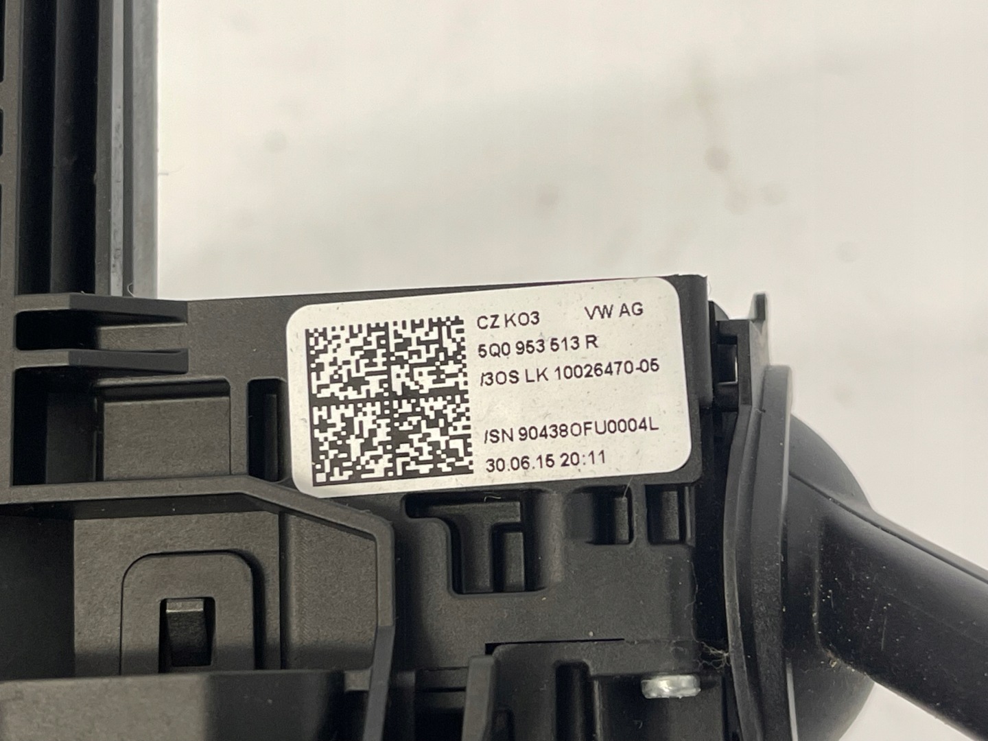 switch control ring VW GOLF VII OCTAVIA III 5Q0953549E 5Q0953507GP