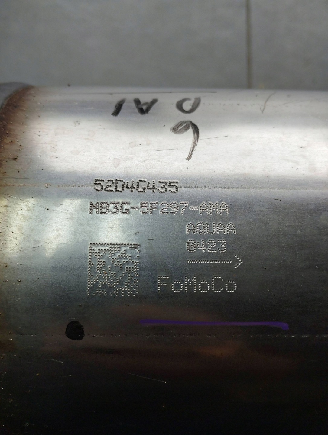 Volkswagen Amarok II catalyst/DPF MB3G5K224EE
