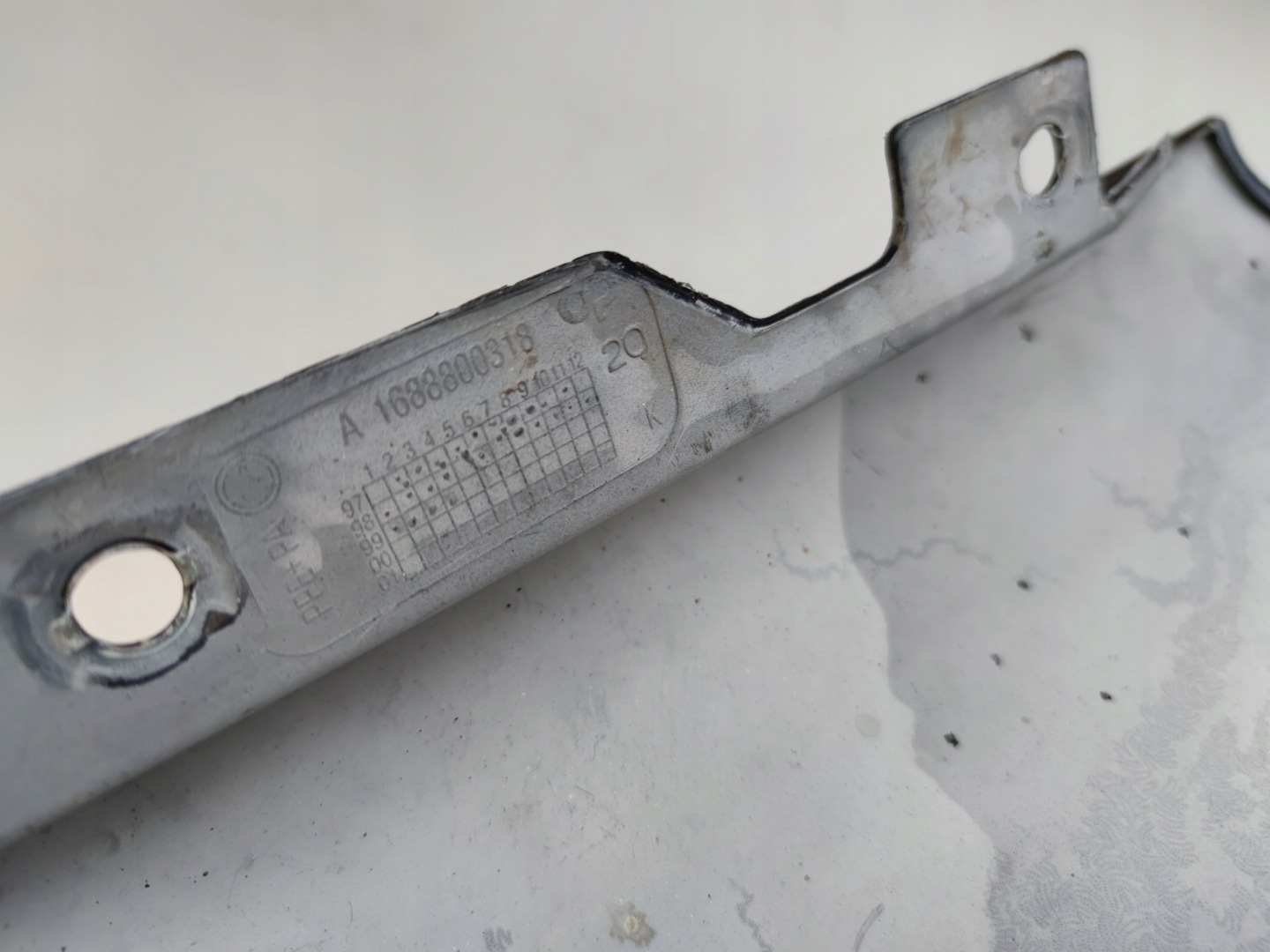 MERCEDES A-KLASA W168 left fender front original