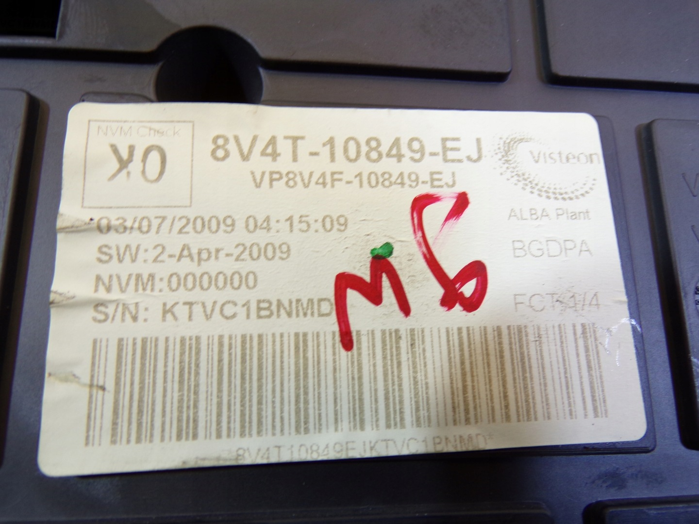 Montage STARTOWY FORD FOCUS 2 II 1.8 b 7M51-12A650-AAD 6DCD