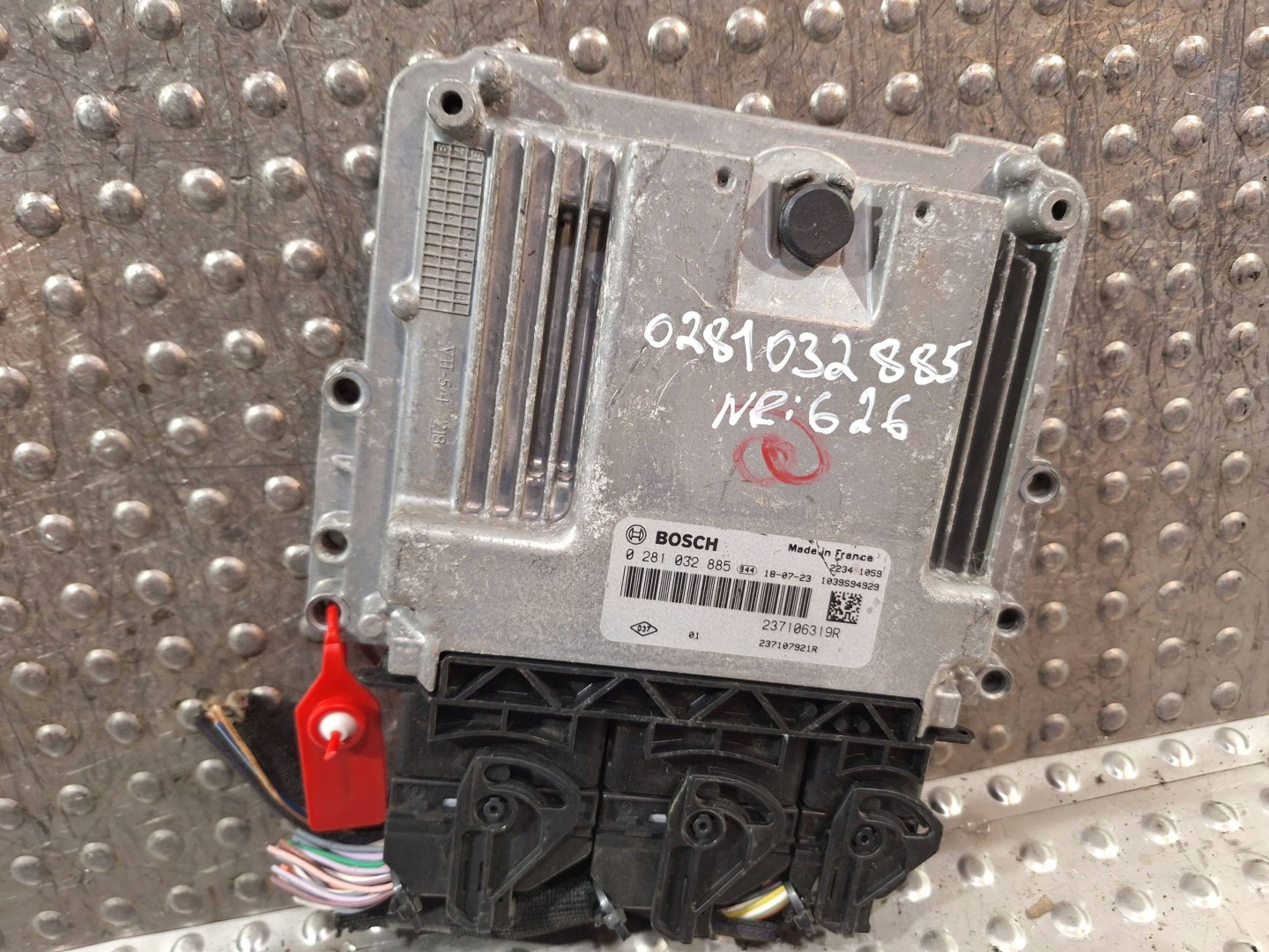 computer 0281032885 237106319R 237107921R RENAULT KANGOO II 1.5 DCI