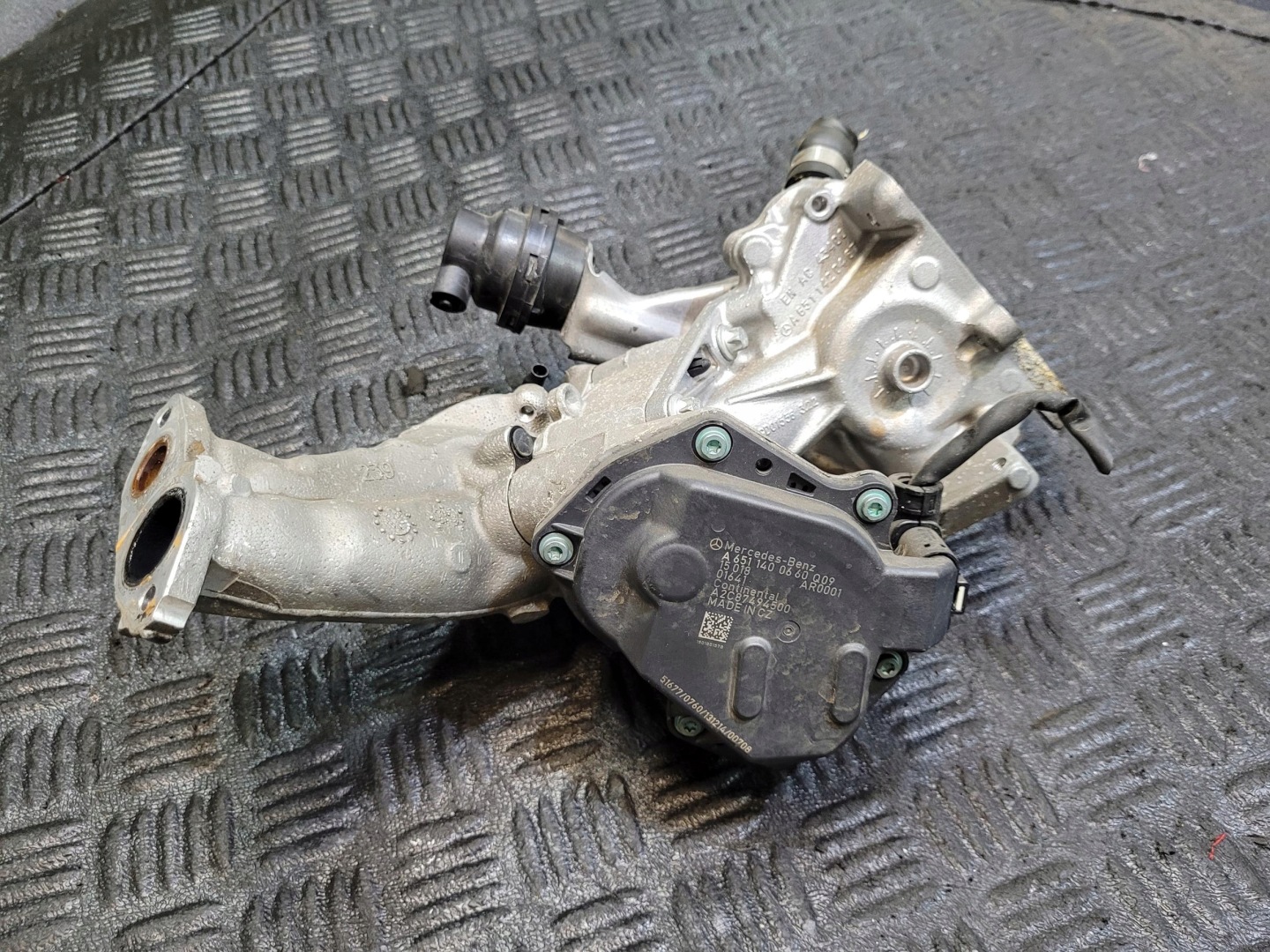 AGR-Ventil A6511420467 A6511400660 MERCEDES E W212 2.2 D CDI