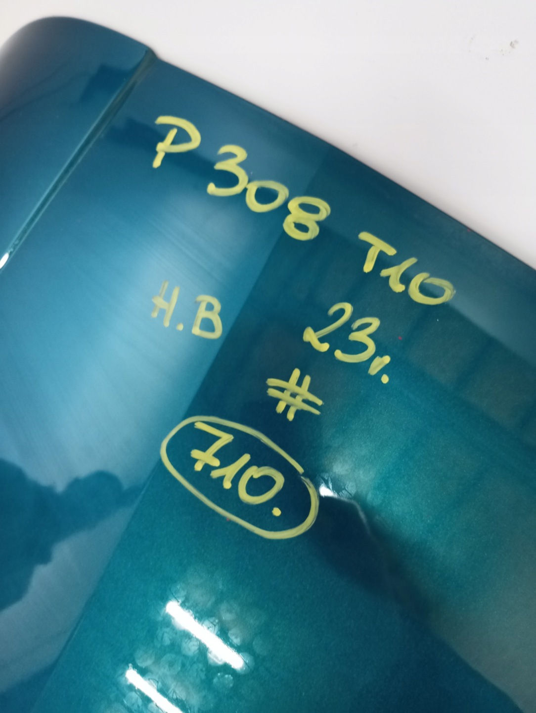 boot door rear Peugeot 308 T10 23R HB