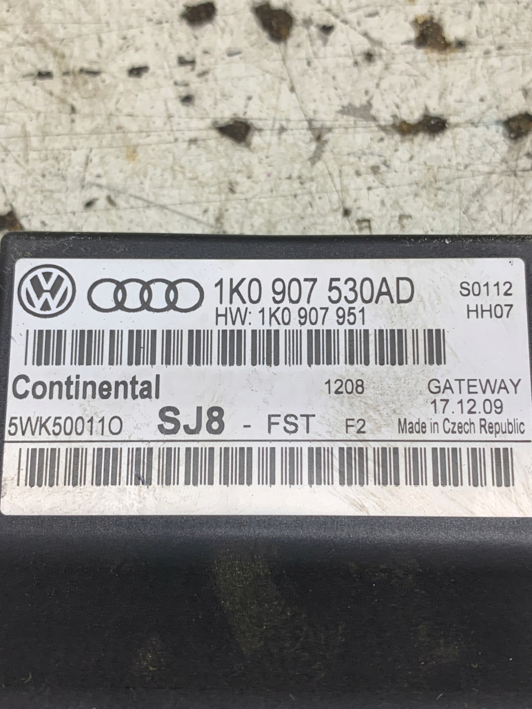 modulo STROWNIK GATEWAY 1K0907530AD VW GOLF VI