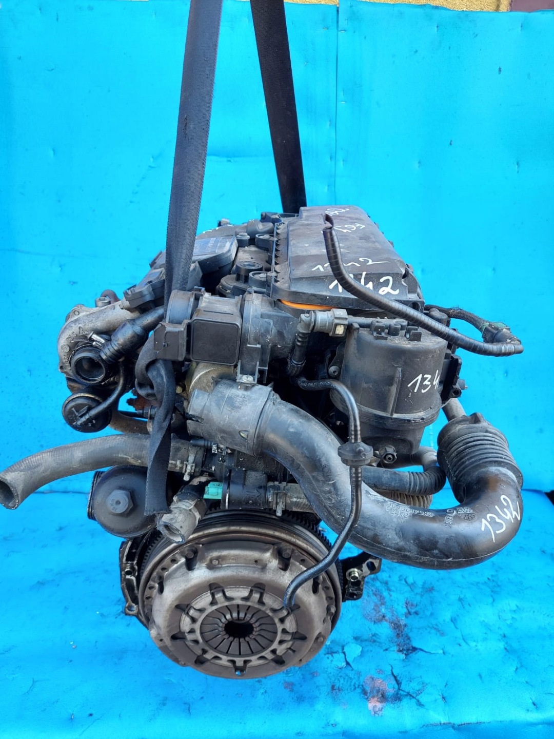engine FORD FIESTA 1.4 TDCI F6JA 198.634 KM