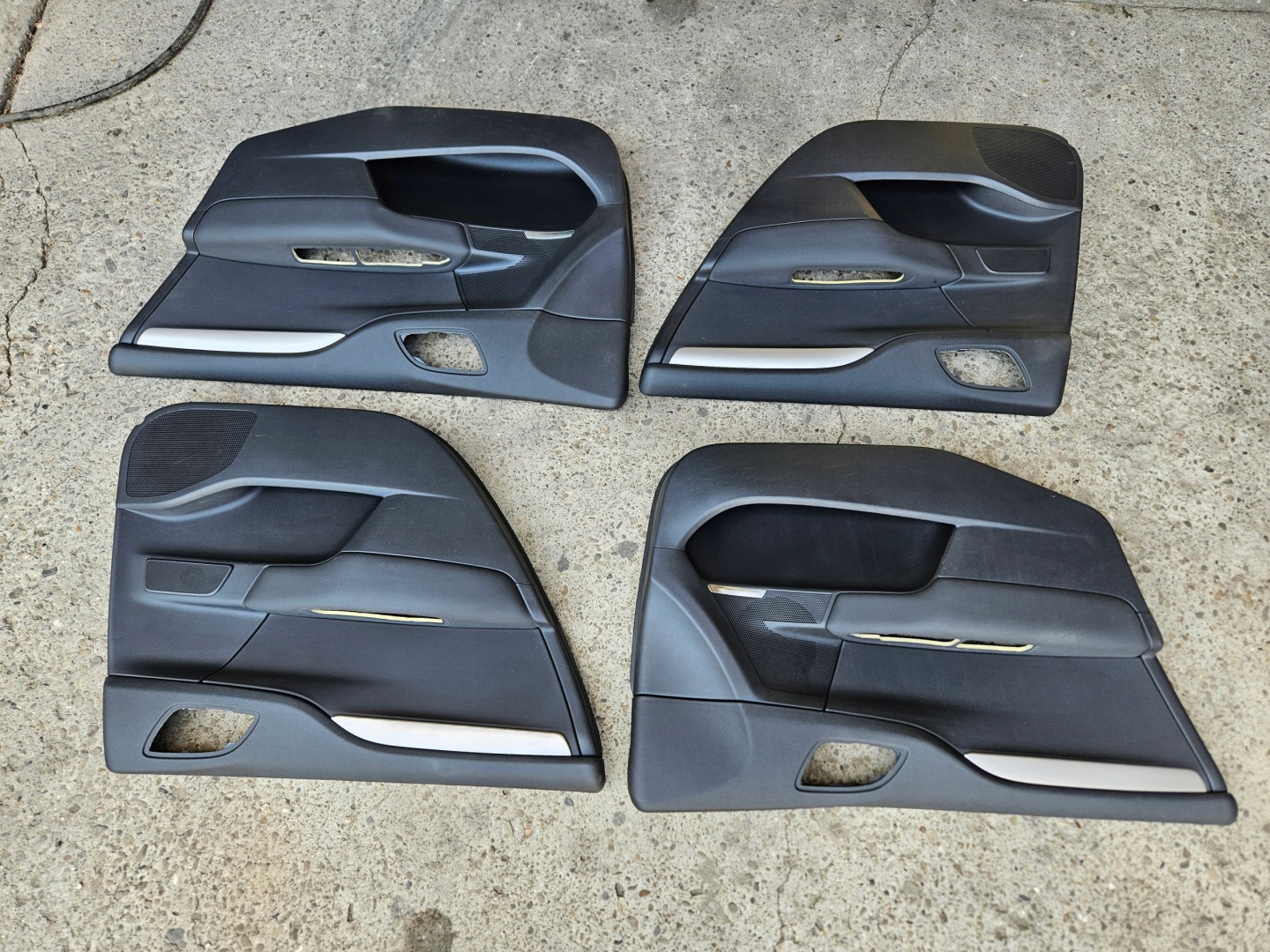 upholstery side for door CITROEN C4 B7 II 2010-2017