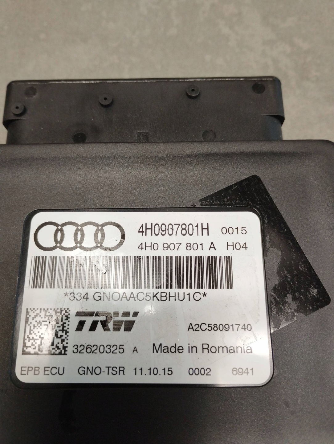 Audi A7 4G module electric brake 4H0907801A