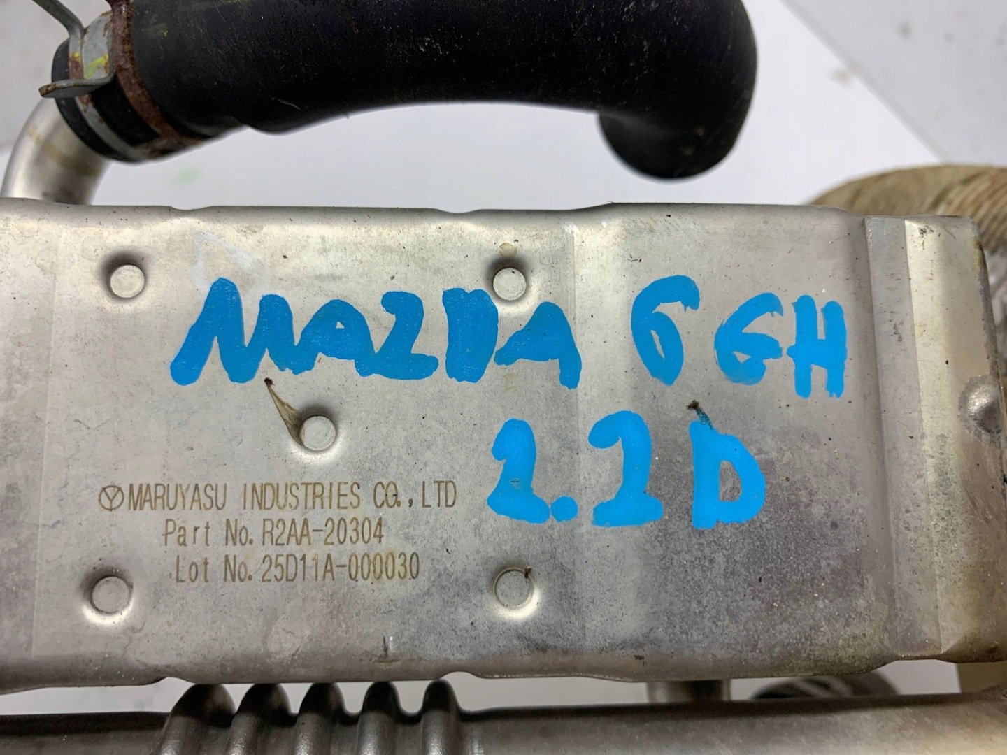 Kühler Gase EGR R2AA-20304 MAZDA 6 GH (2007-2010) 2.2 D