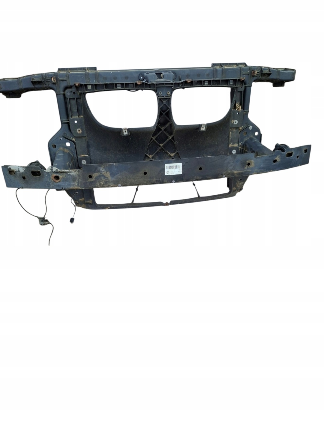 support panel for radiators pillar BMW 1 E82 E88 2007 7166584 71937510
