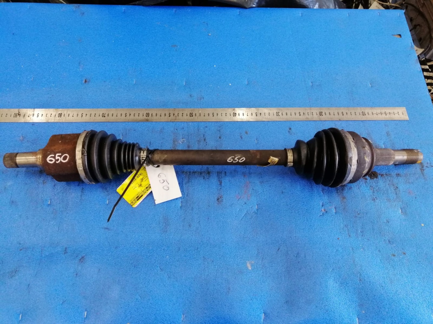 CITROEN JUMPER 2012 R left DIESEL semi-axis