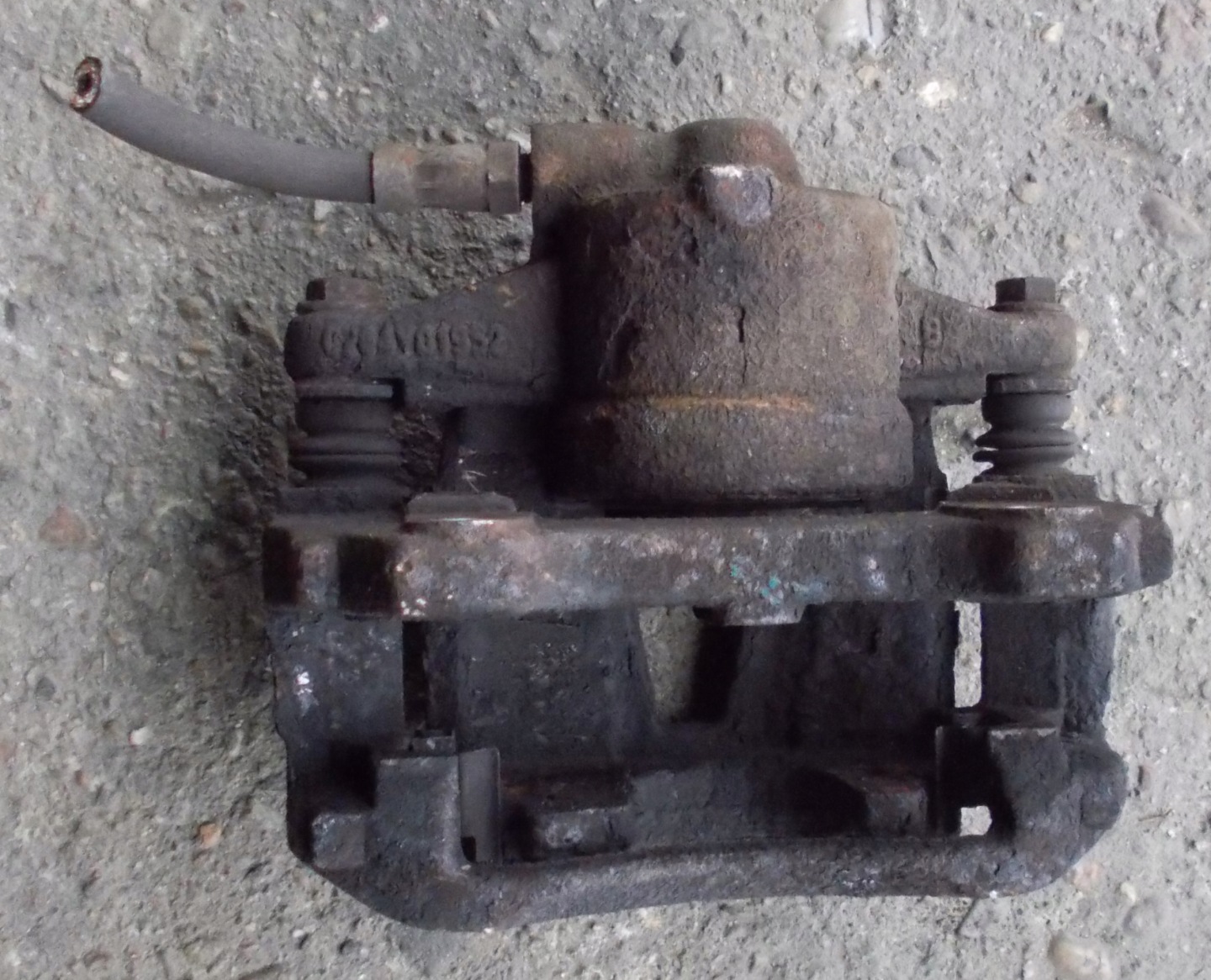 OPEL CORSA D 1.0 B 09R caliper brake left front