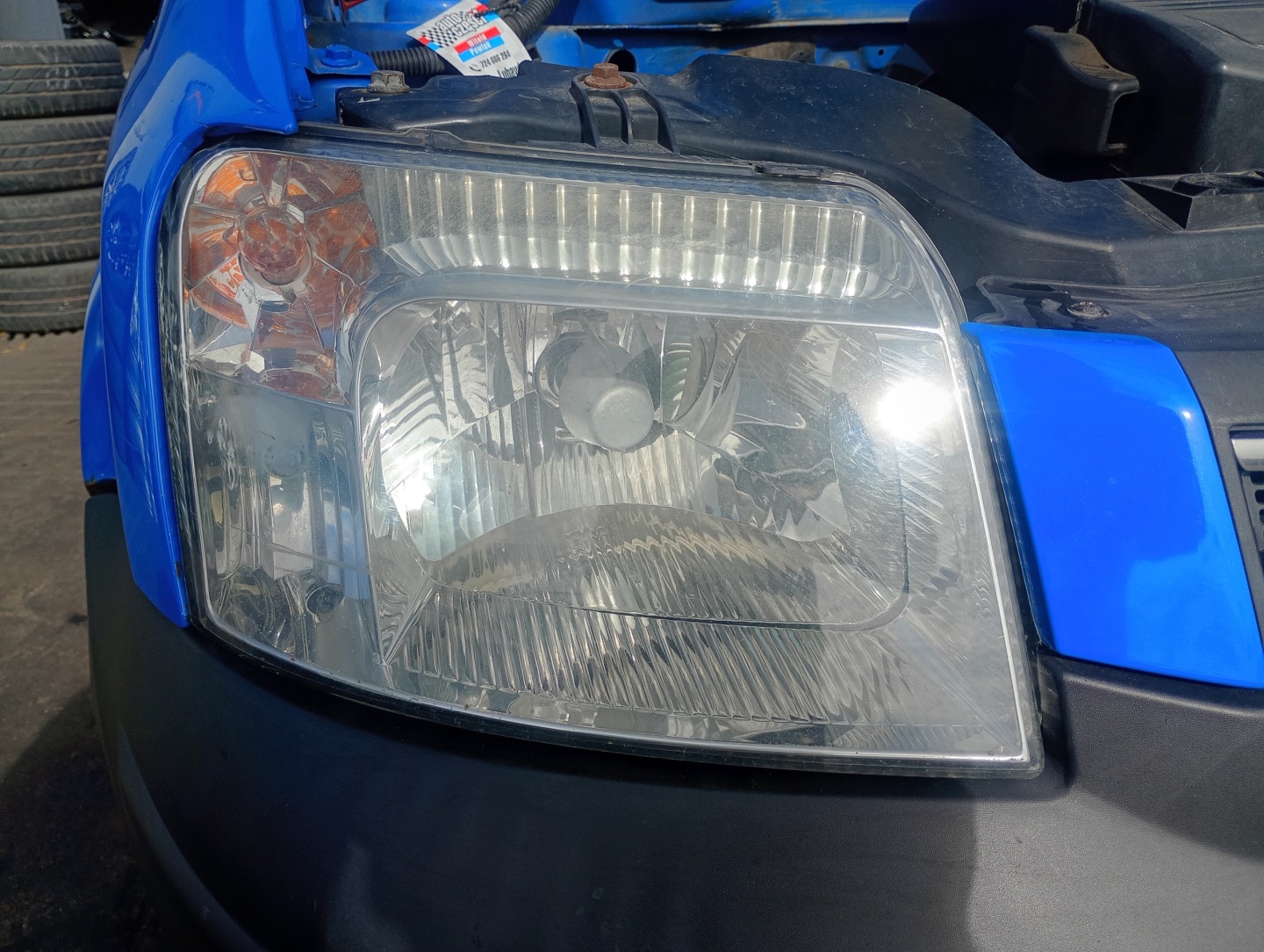 Reflektor light right front front Fiat Panda 2 II 03-09
