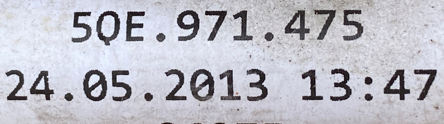 VW E GOLF prijenos ZASILAJACY 5QE971475