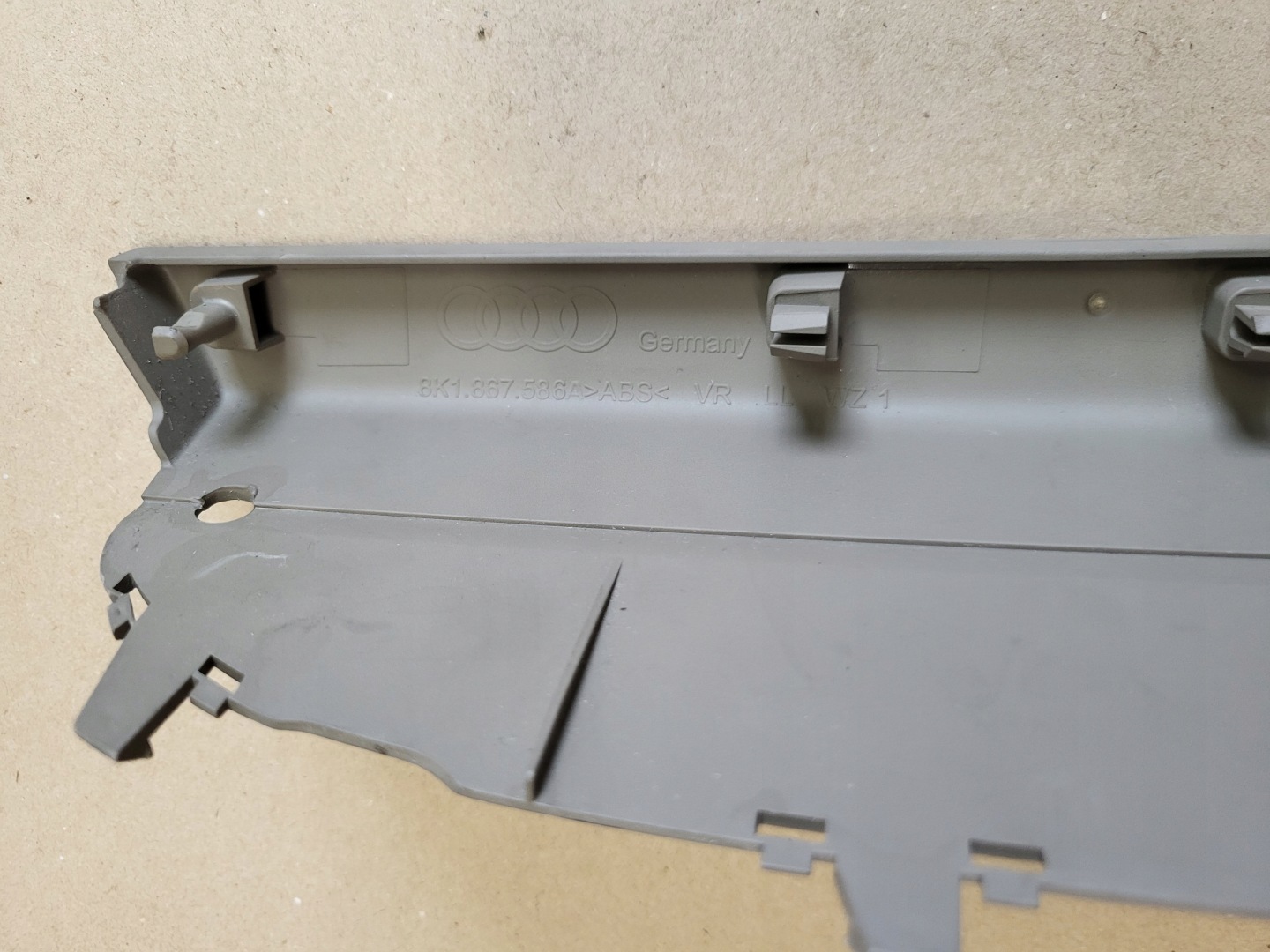 cover cap bracket door cover right front AUDI A4 B8 8K OE EUROPA