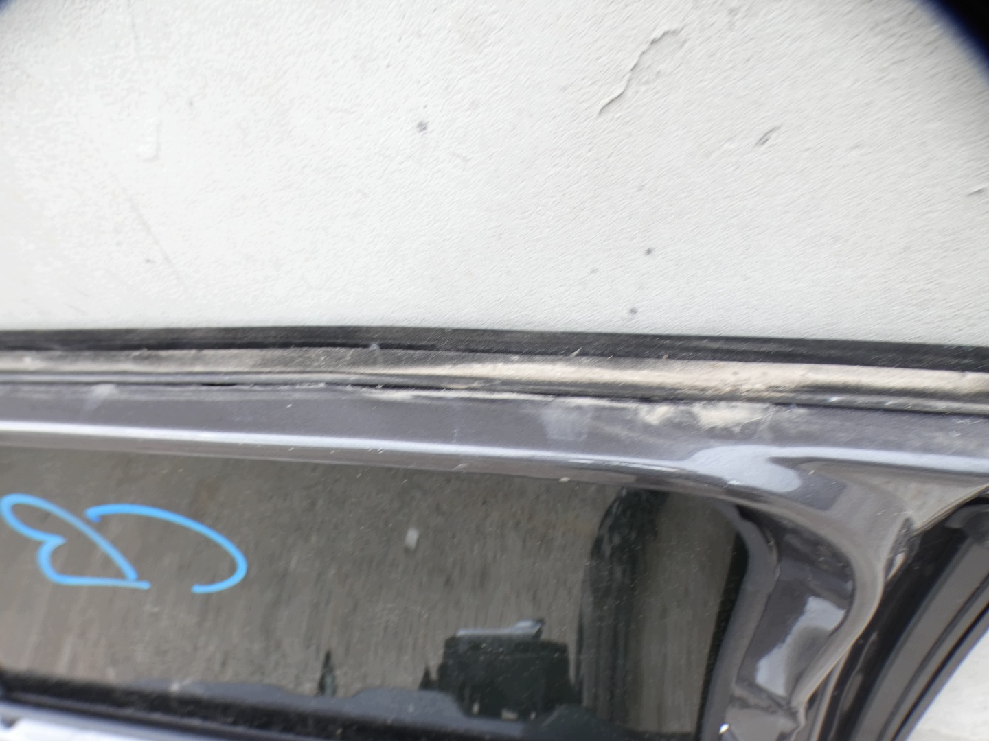 CITROEN C5 AIRCROSS door left rear part rear. EVL