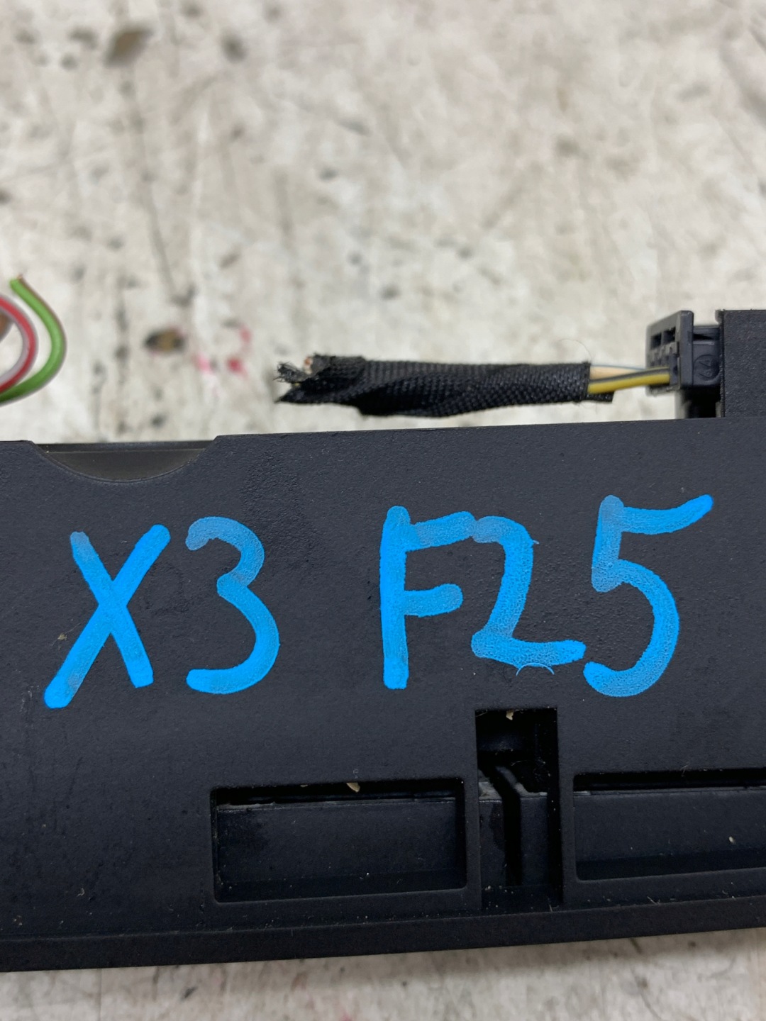 PANEL switch of control 9202930 BMW X3 F25 2.0 D