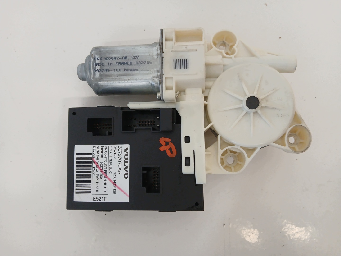VOLVO V50 and S40 II mini motor windows left front 30797070AA