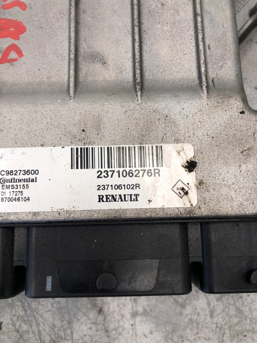 computer Motore DACIA DUSTER e LIFT 237106276R
