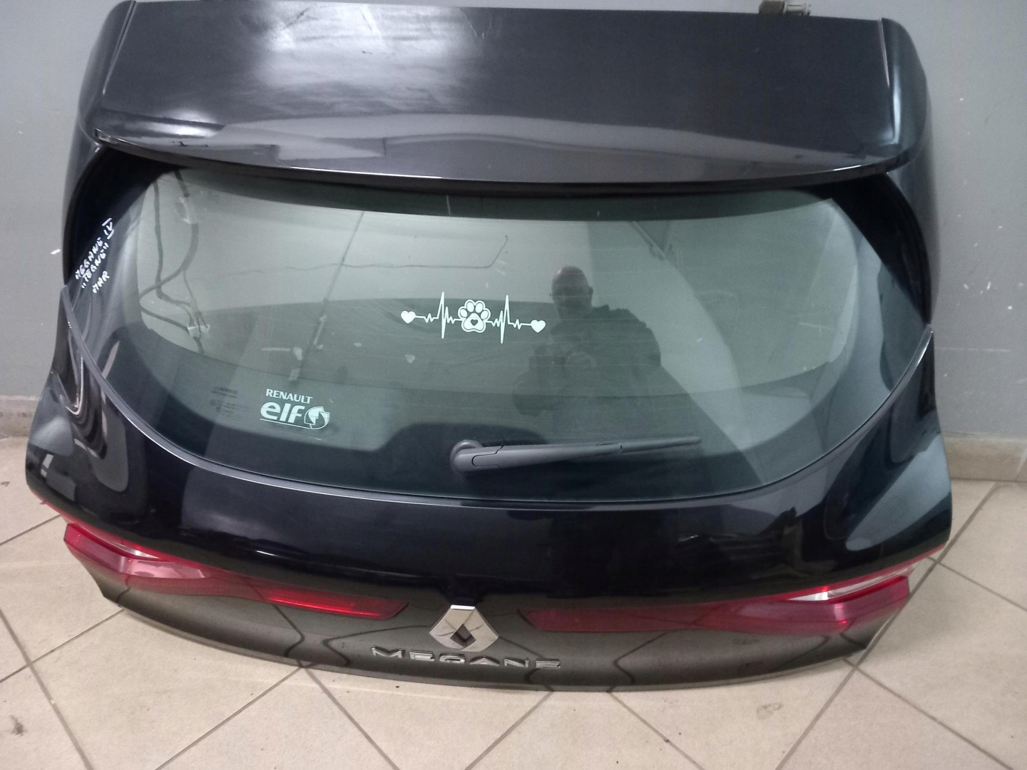 trunk door boot complete RENAULT MEGANE IV HATCHBACK TEGNE 16-24