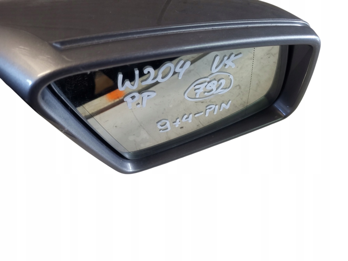 mirror right MERCEDES W204 11PIN UK 792