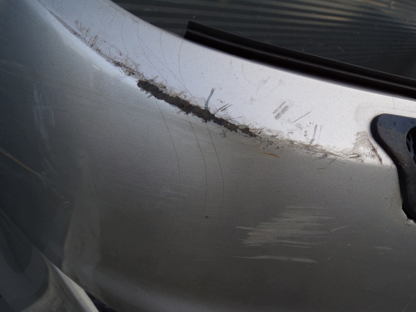 front bumper front OPEL ASTRA H LIFT washers colour Z157