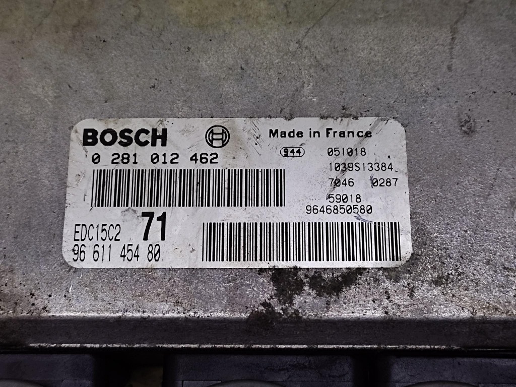 CITROEN C8 control unit of the engine 0281012462