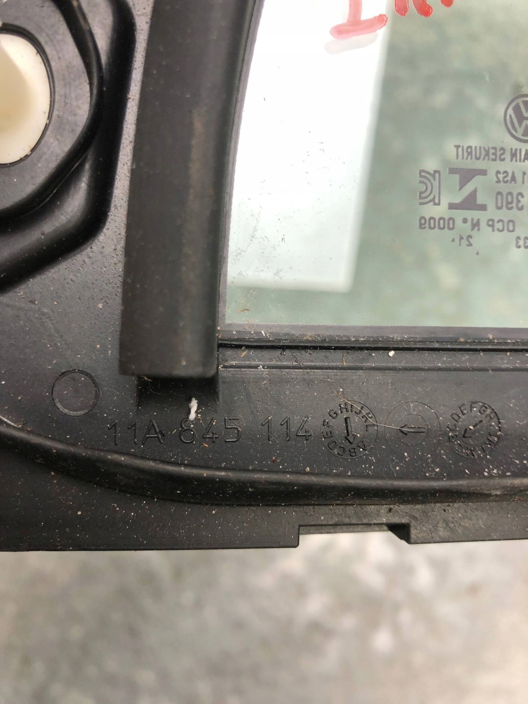 window bodywork right front AS2 VW ID4 ID.4 11A845114