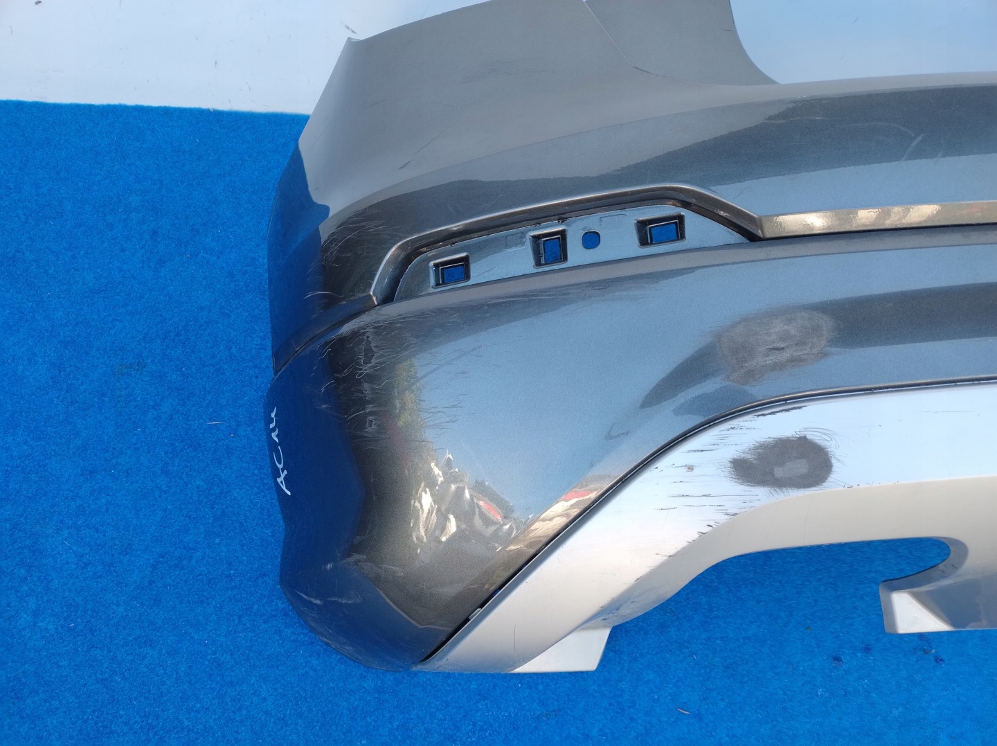 AUDI Q2 81A bumper rear part rear below towing without PDC 81A807511B AC14