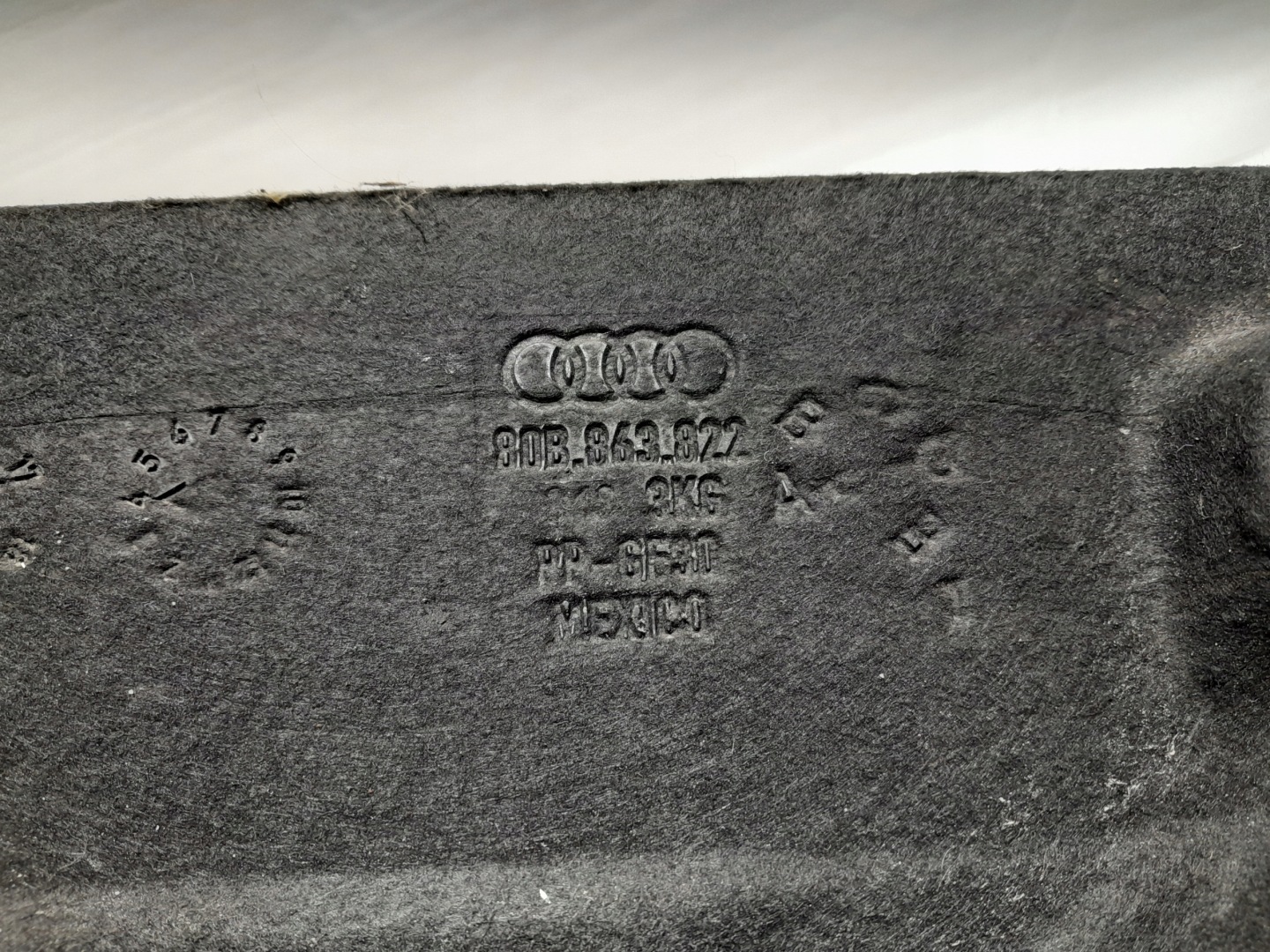 AUDI Q5 II 80A cover cover below engine 80B863822