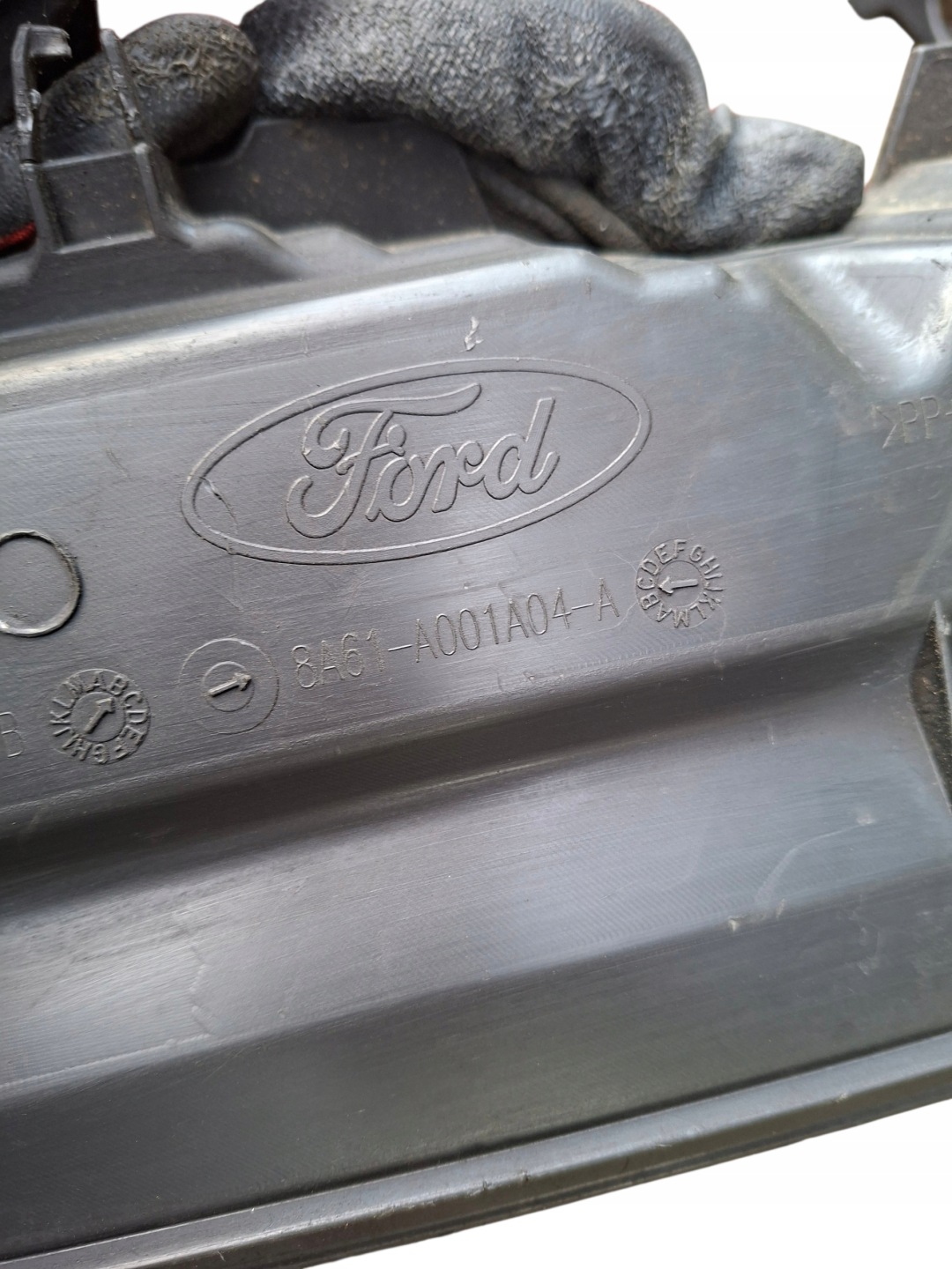 cover below bumper FORD FIESTA MK8 8A61A001A04B