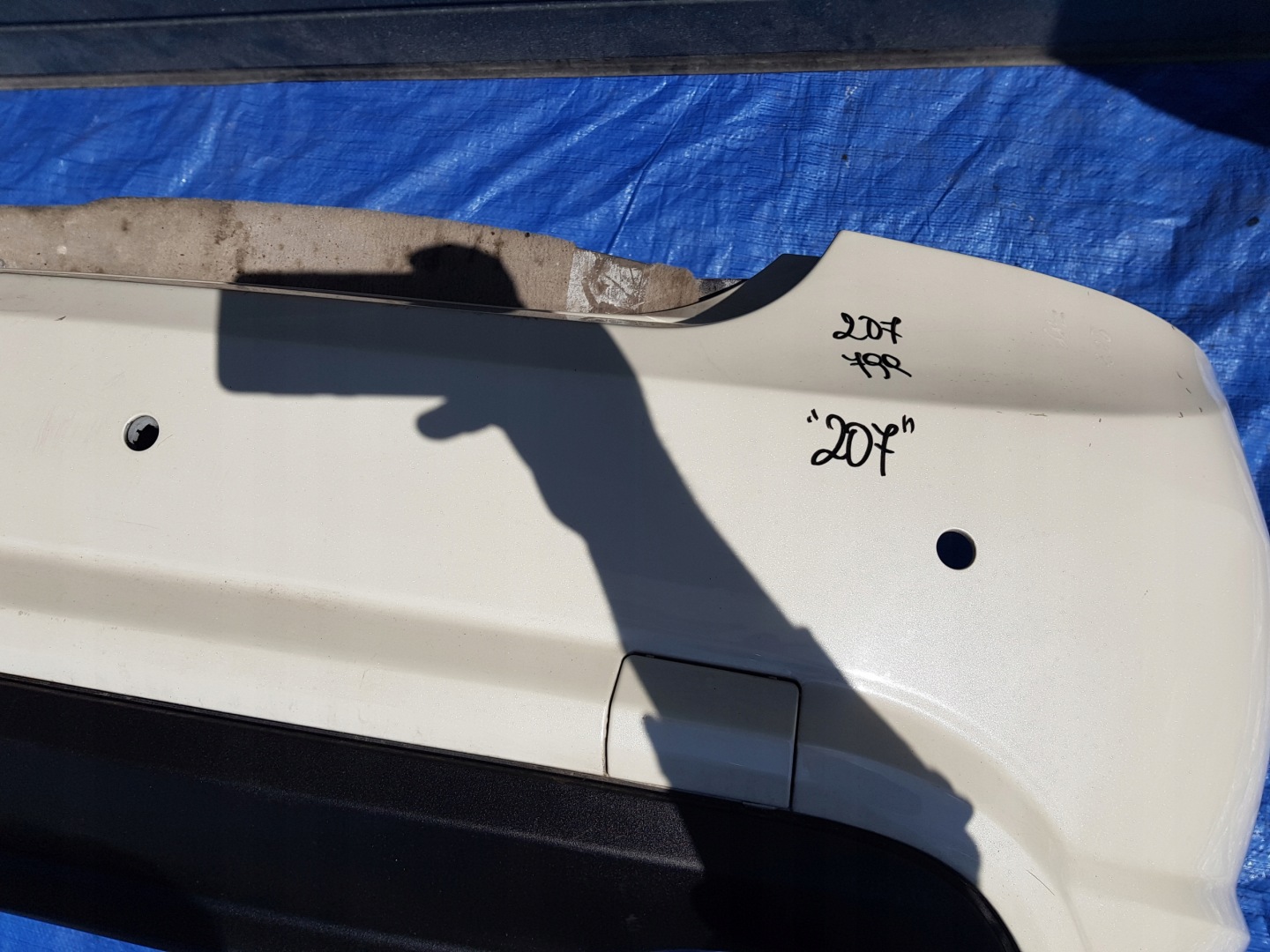 bumper rear part rear MERCEDES W207 AMG C799 799