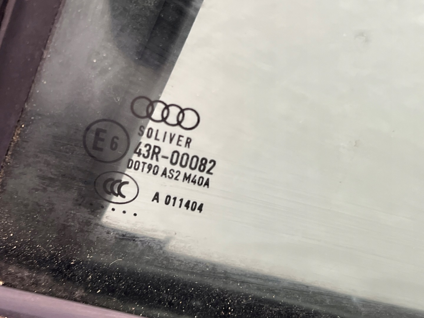 Tür links heck AUDI A6 C7 LY9B KOMBI 2011-2017 Original LAKIER KOMPLETE
